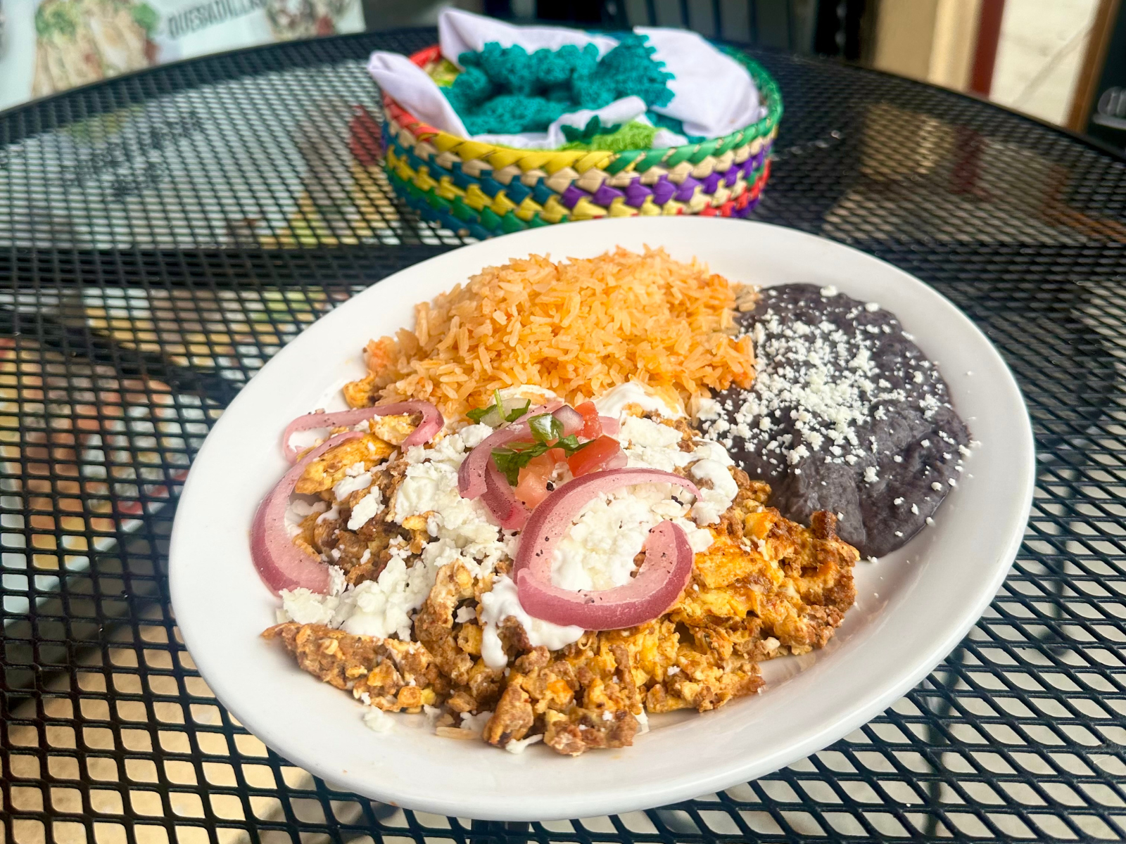 Chorizo con huevos